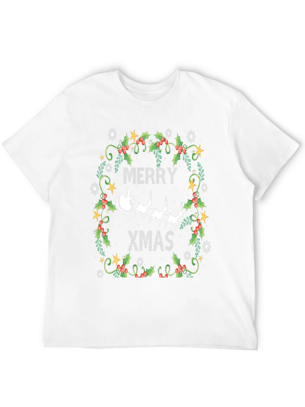 Merry Xmas Holiday Graphic Tee