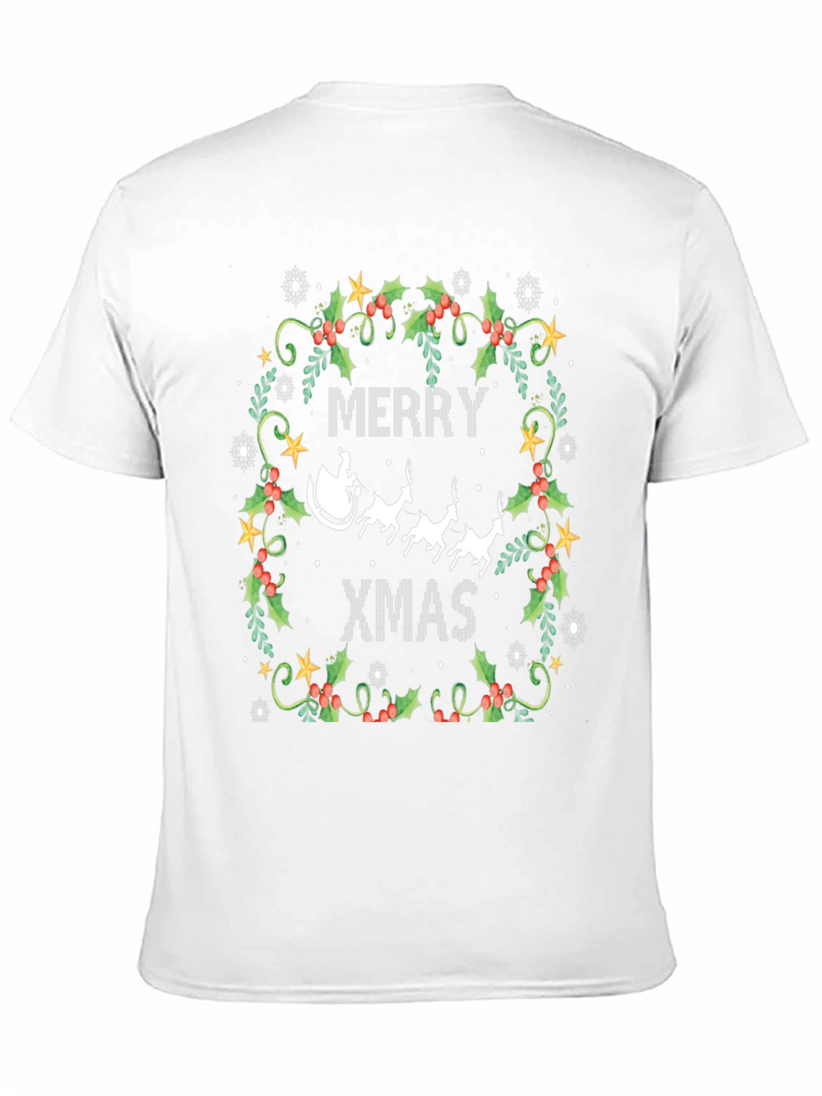 Merry Xmas Holiday Graphic Tee