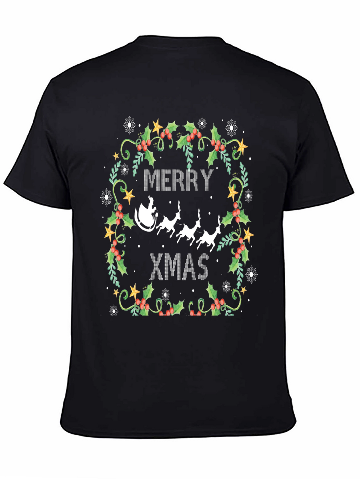 Merry Xmas Holiday Graphic Tee