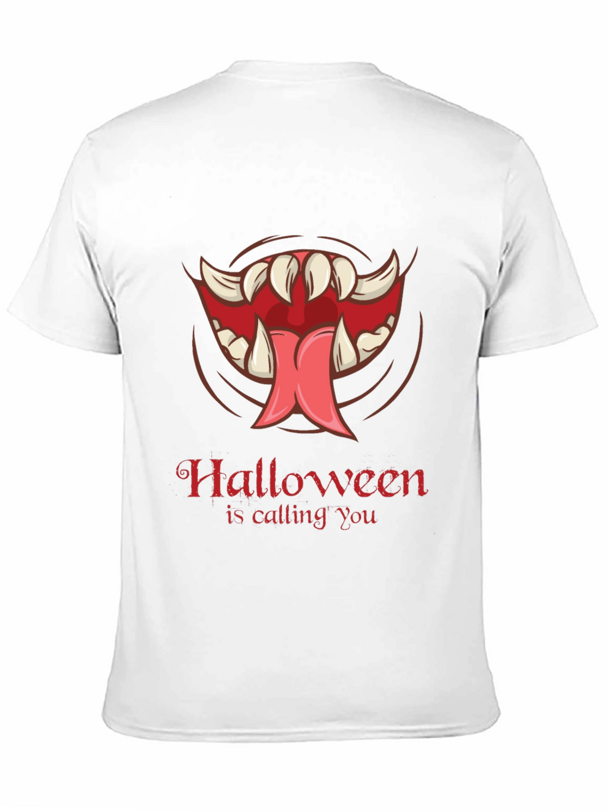 Halloween Monster Mouth Graphic Tee