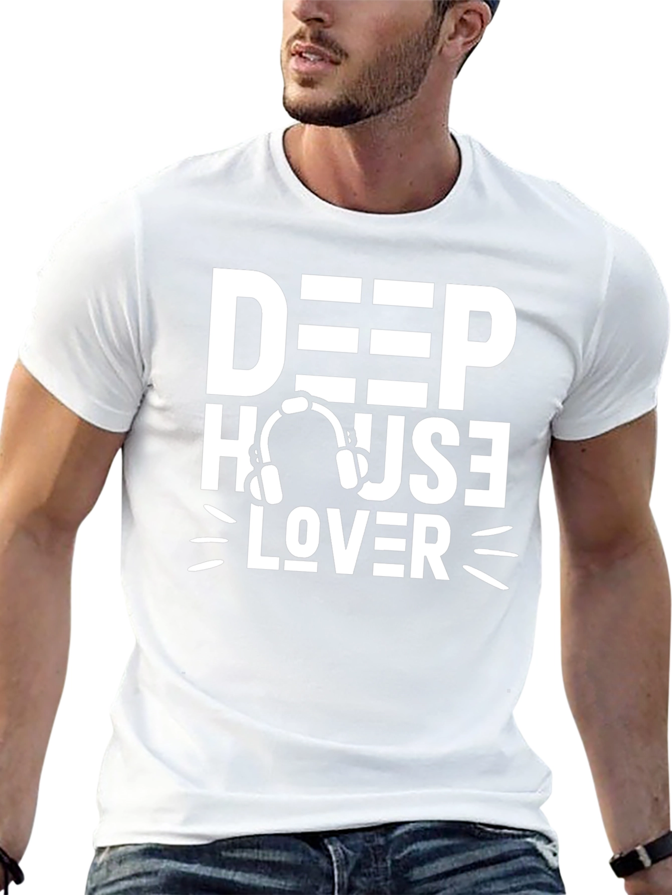 Deep House Lover Black T-Shirt
