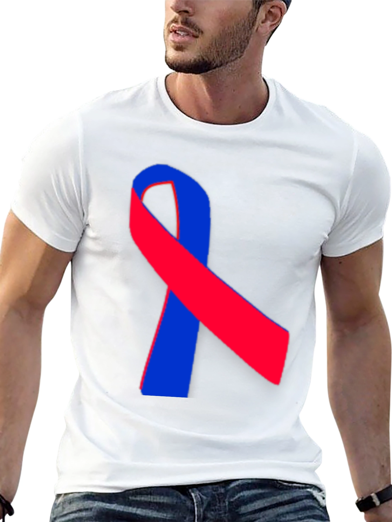 Awareness Ribbon Black T-Shirt