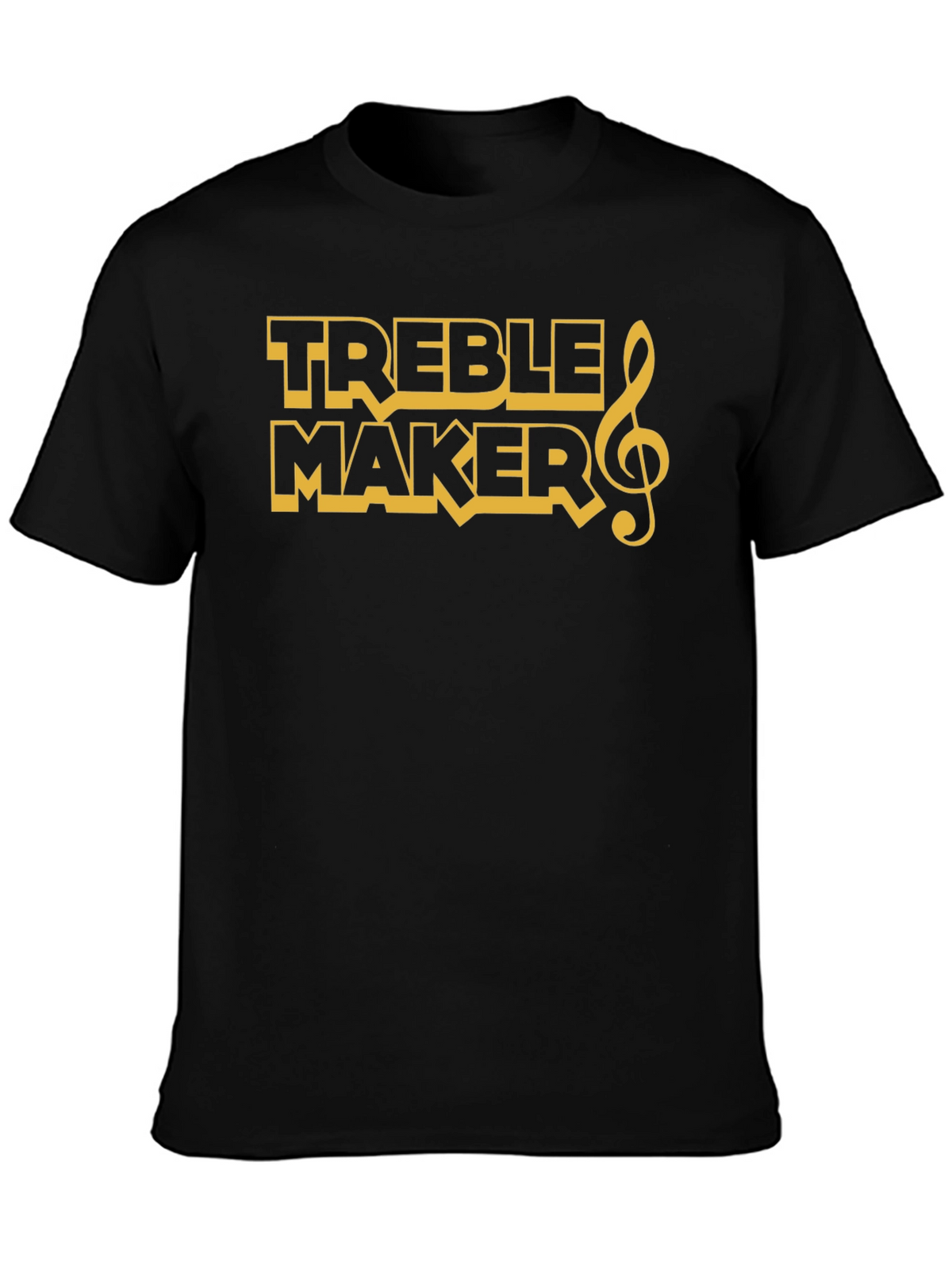 Treble Maker Graphic T-Shirt - Black Cotton Tee