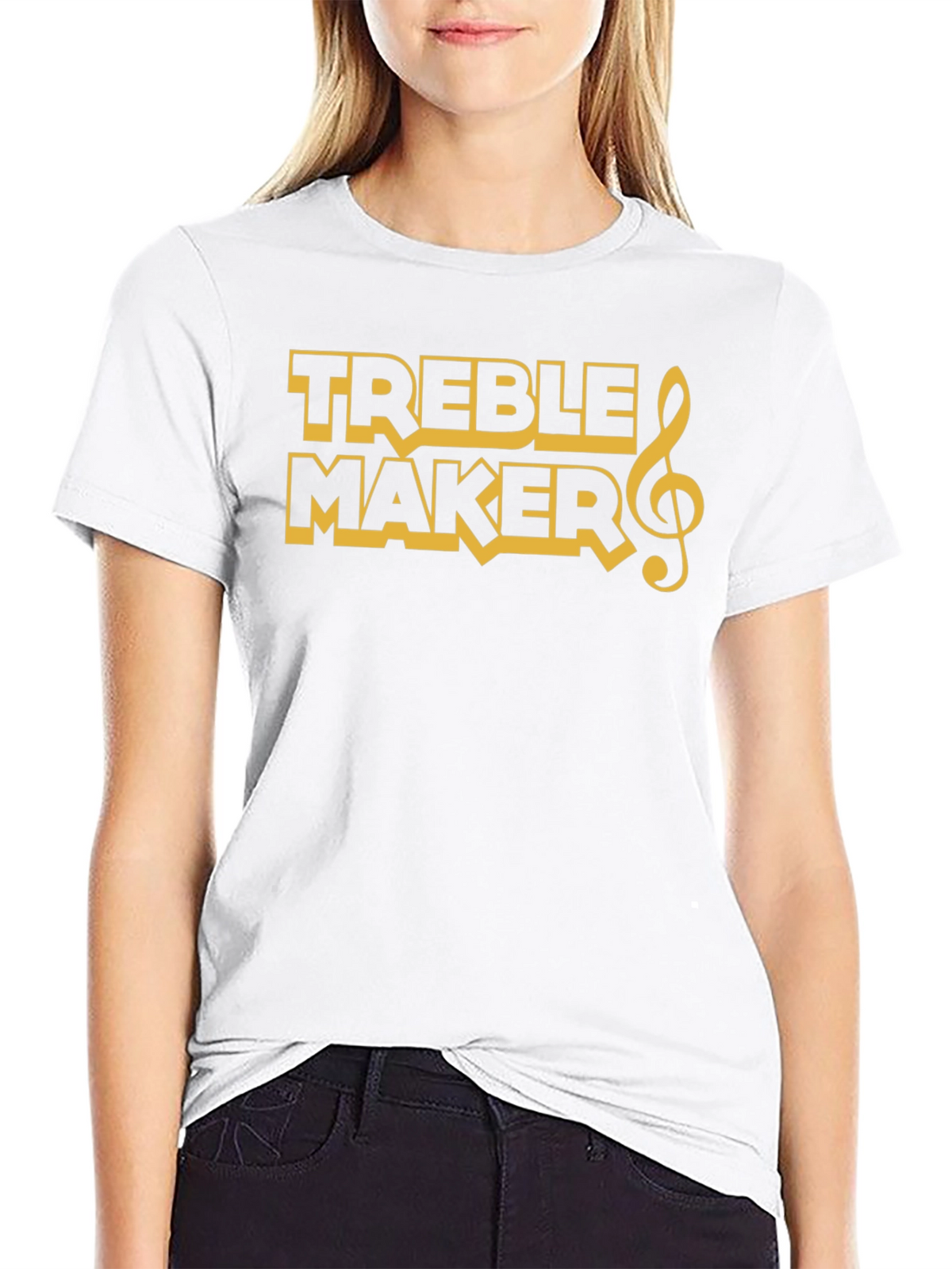 Treble Maker Graphic T-Shirt - Black Cotton Tee