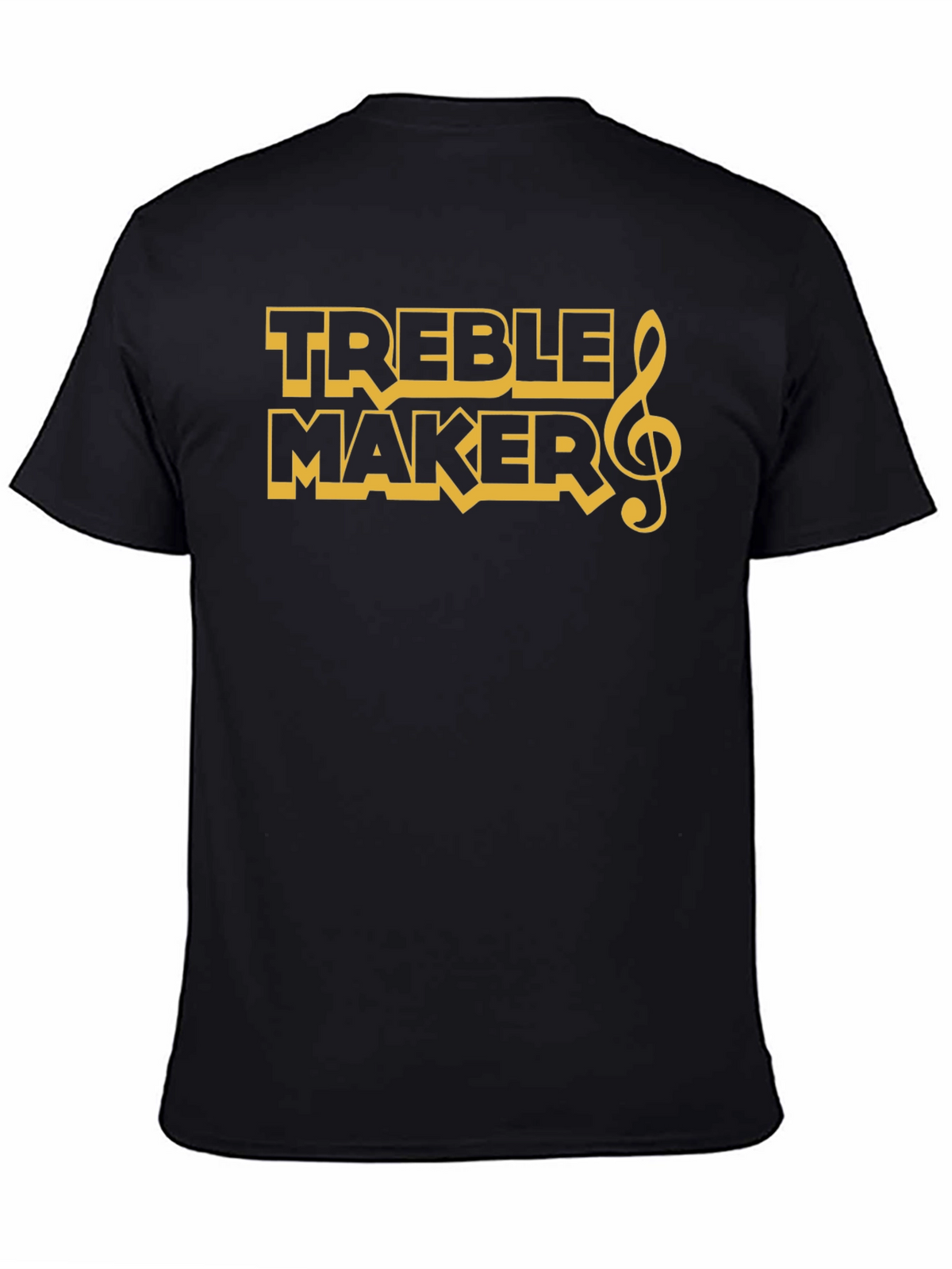 Treble Maker Graphic T-Shirt - Black Cotton Tee