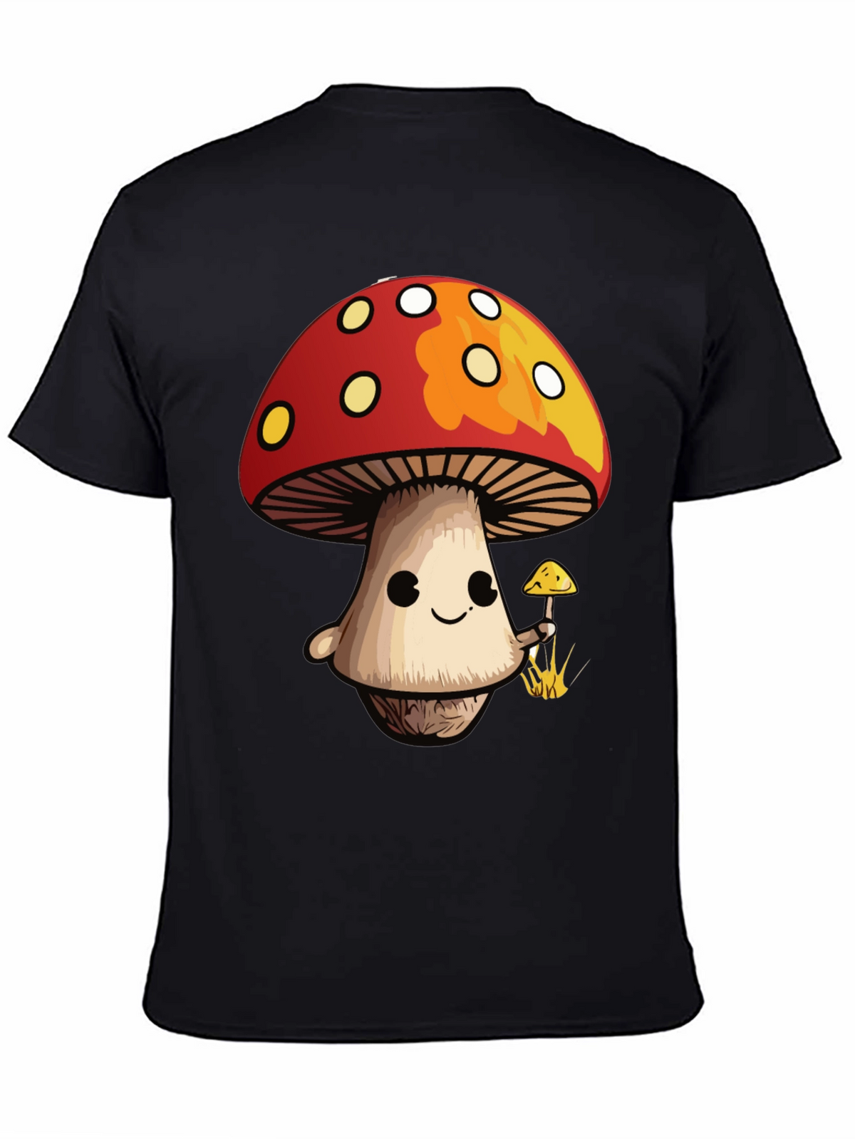 Mushroom Graphic T-Shirt - Fun Cartoon Style
