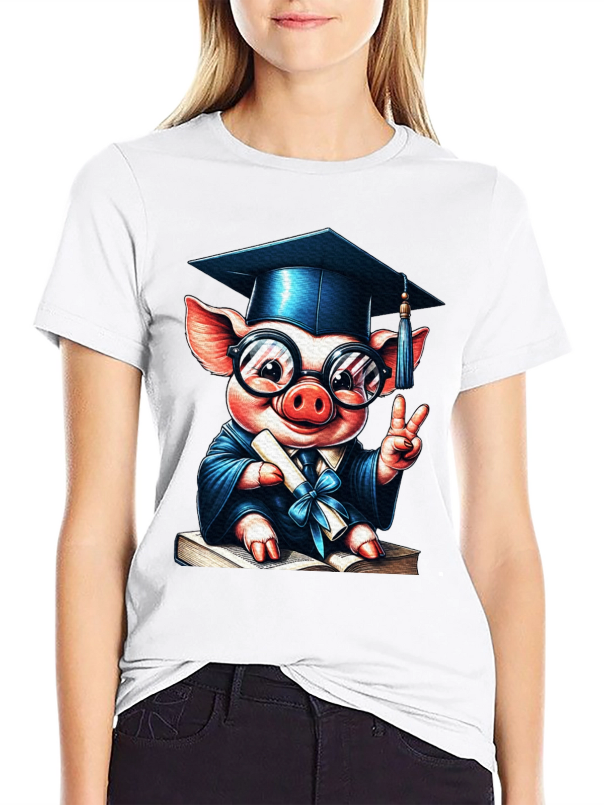 Graduation Pig T-Shirt - Celebrate in Style!