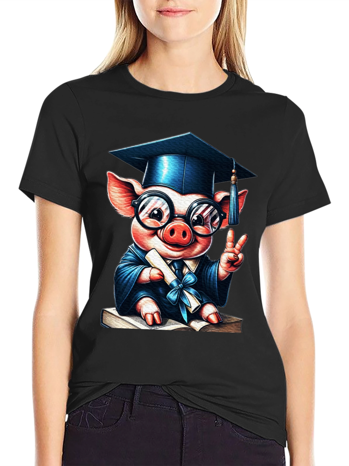Graduation Pig T-Shirt - Celebrate in Style!