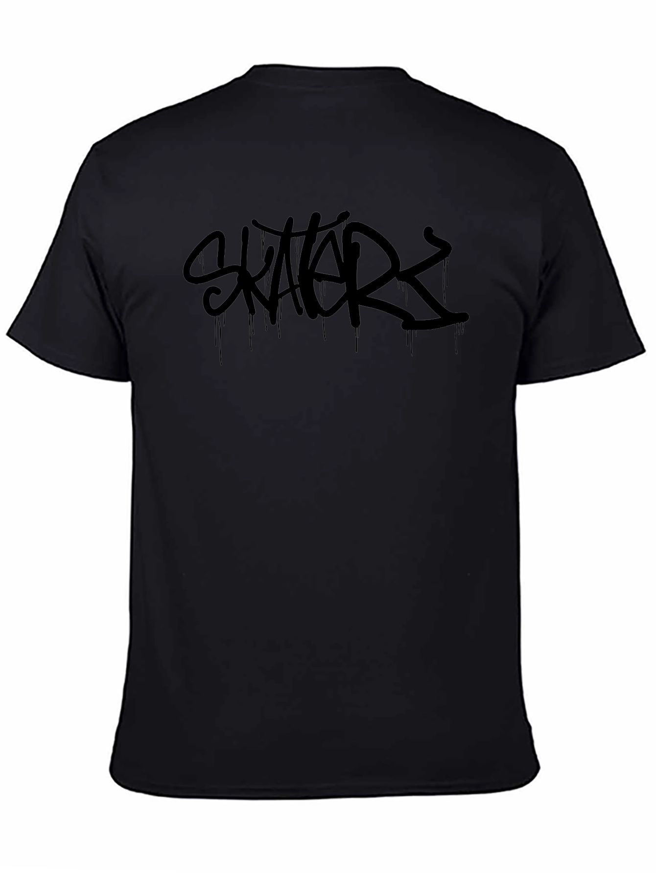 Skaters Black Graphic Tee