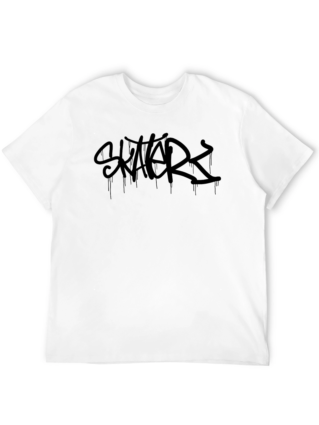 Skaters Black Graphic Tee