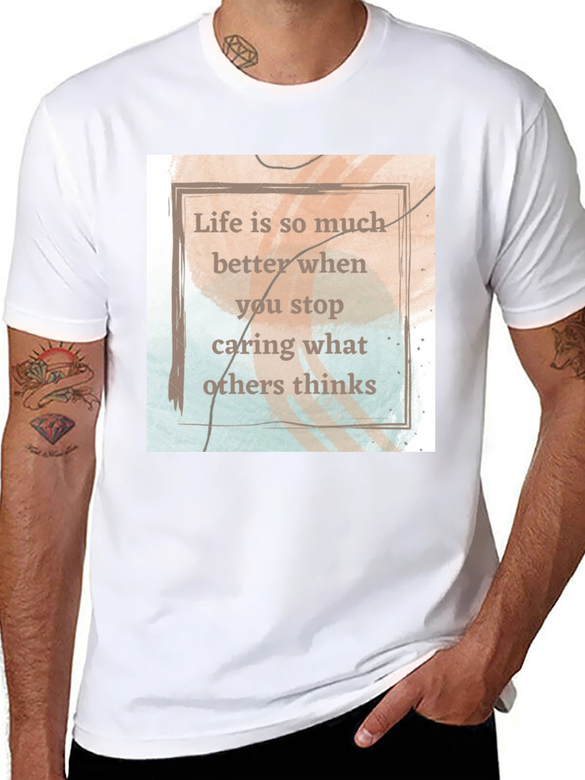 Inspirational Quote Tee - Life is Better