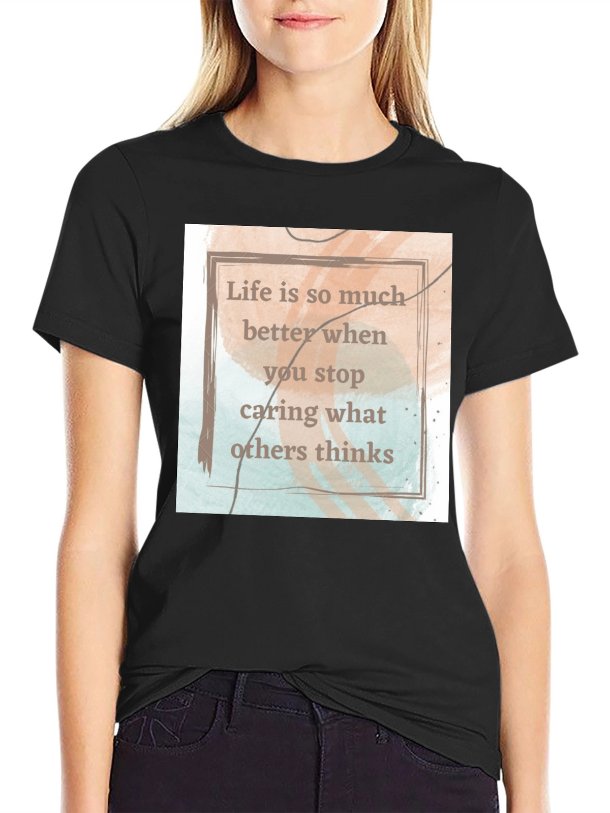 Inspirational Quote Tee - Life is Better