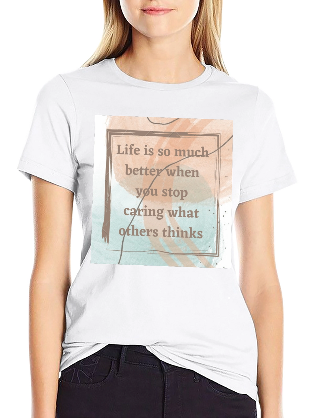 Inspirational Quote Tee - Life is Better