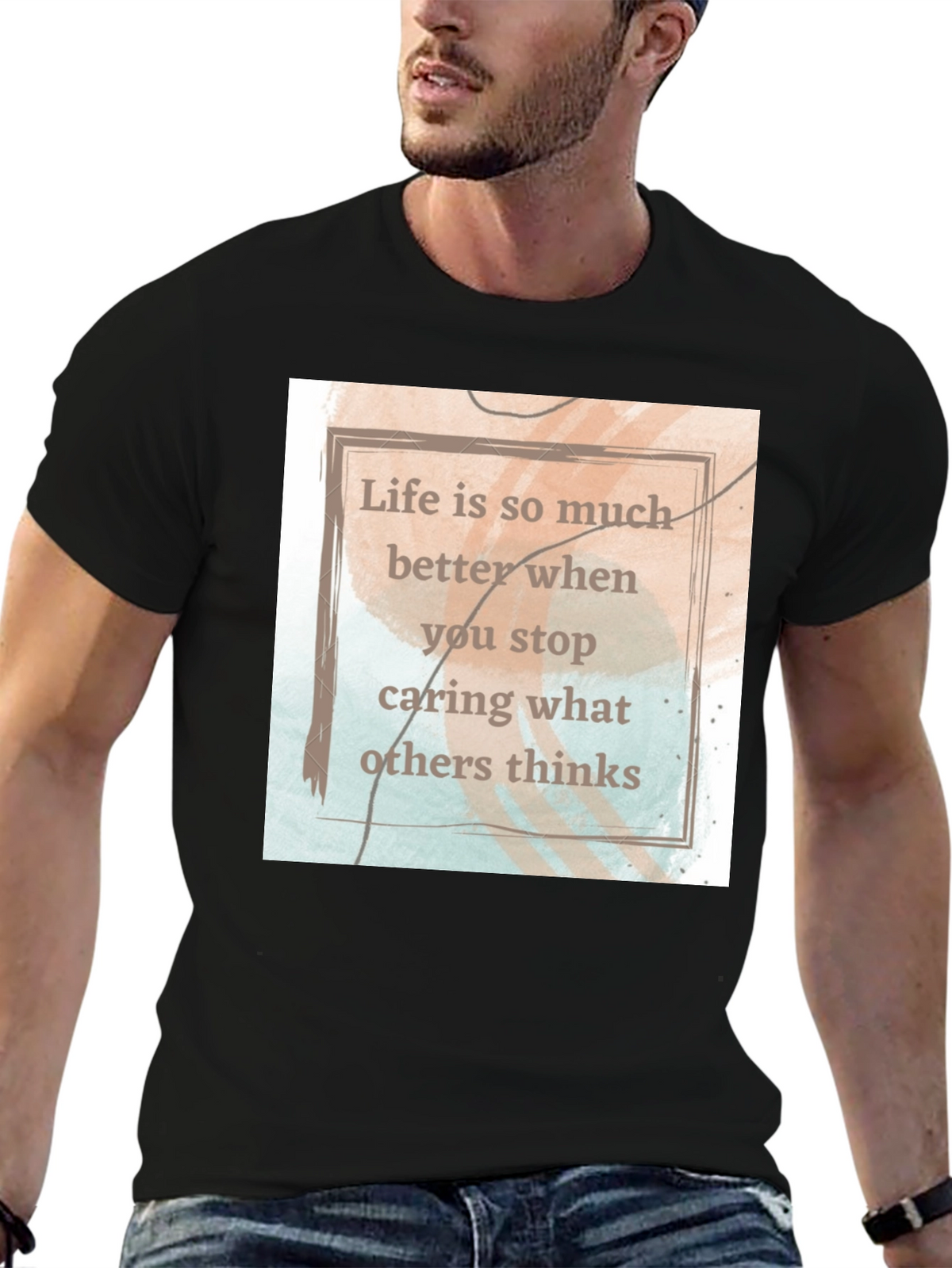 Inspirational Quote Tee - Life is Better