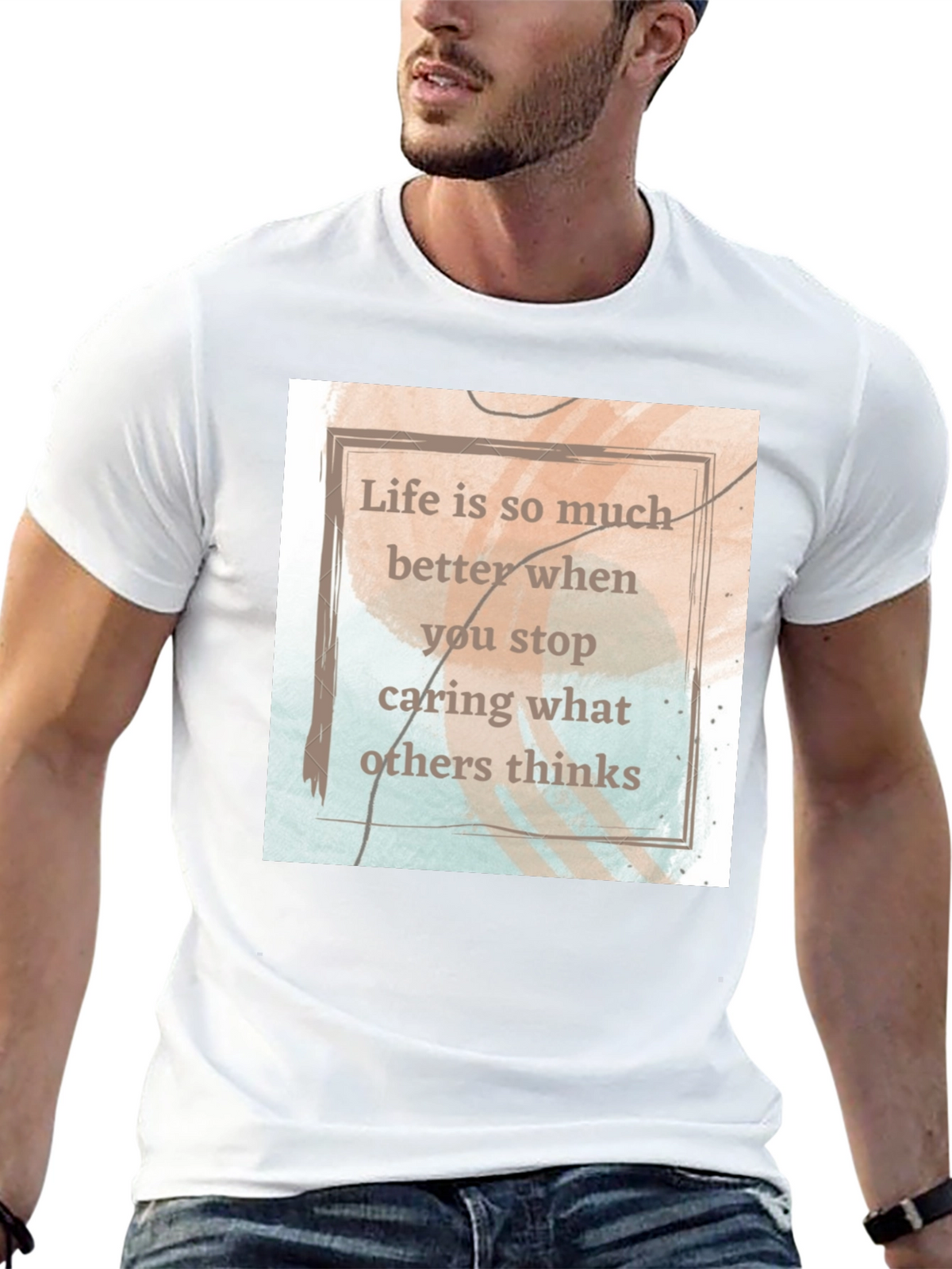 Inspirational Quote Tee - Life is Better