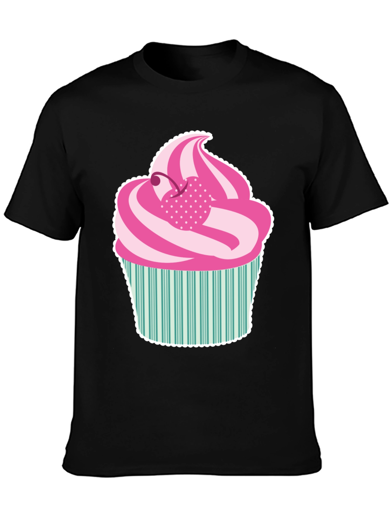 Cupcake Graphic Tee - Sweet Tooth T-Shirt