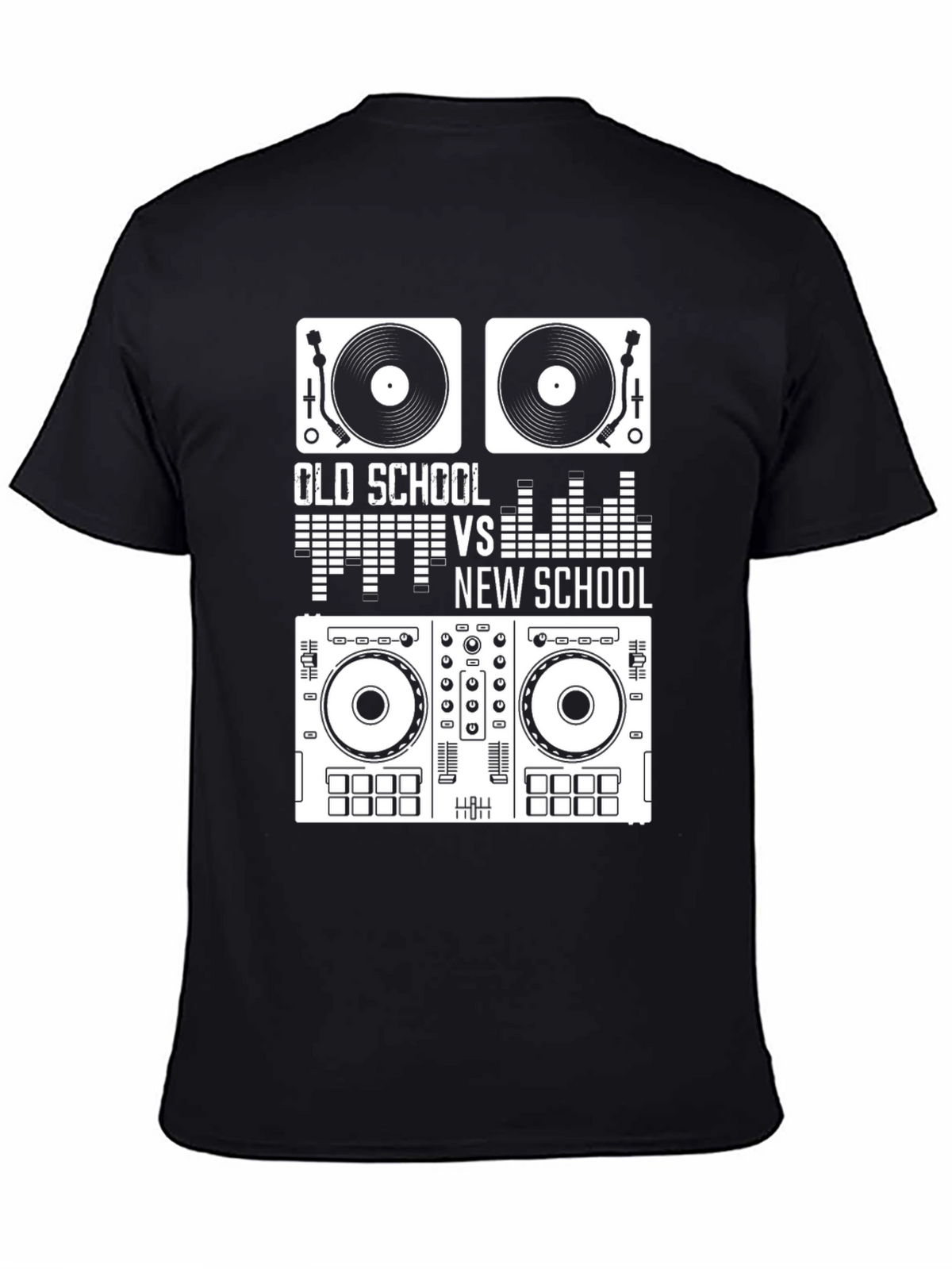 Old School vs New School DJ T-Shirt