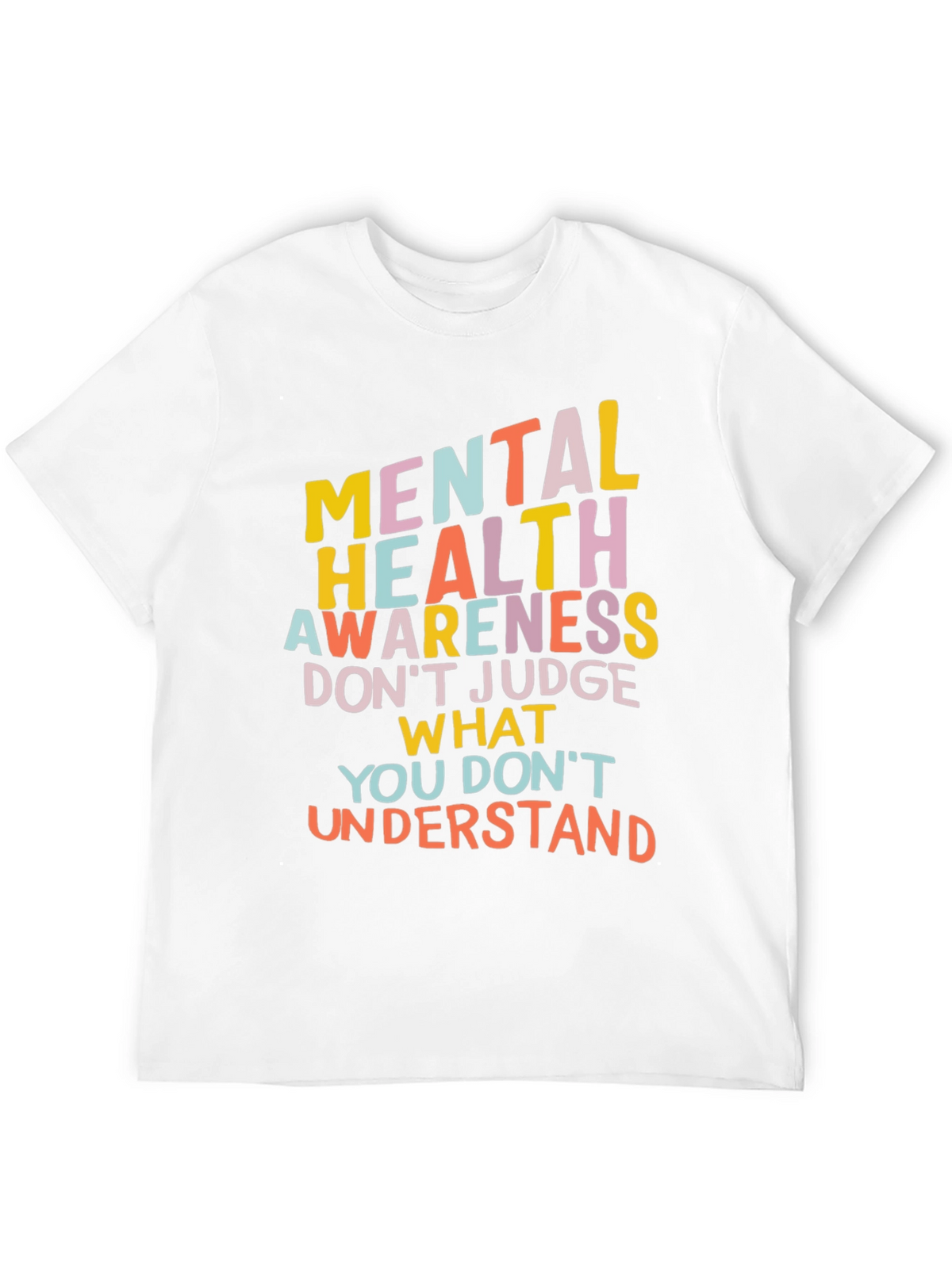 Mental Health Awareness Graphic T-Shirt