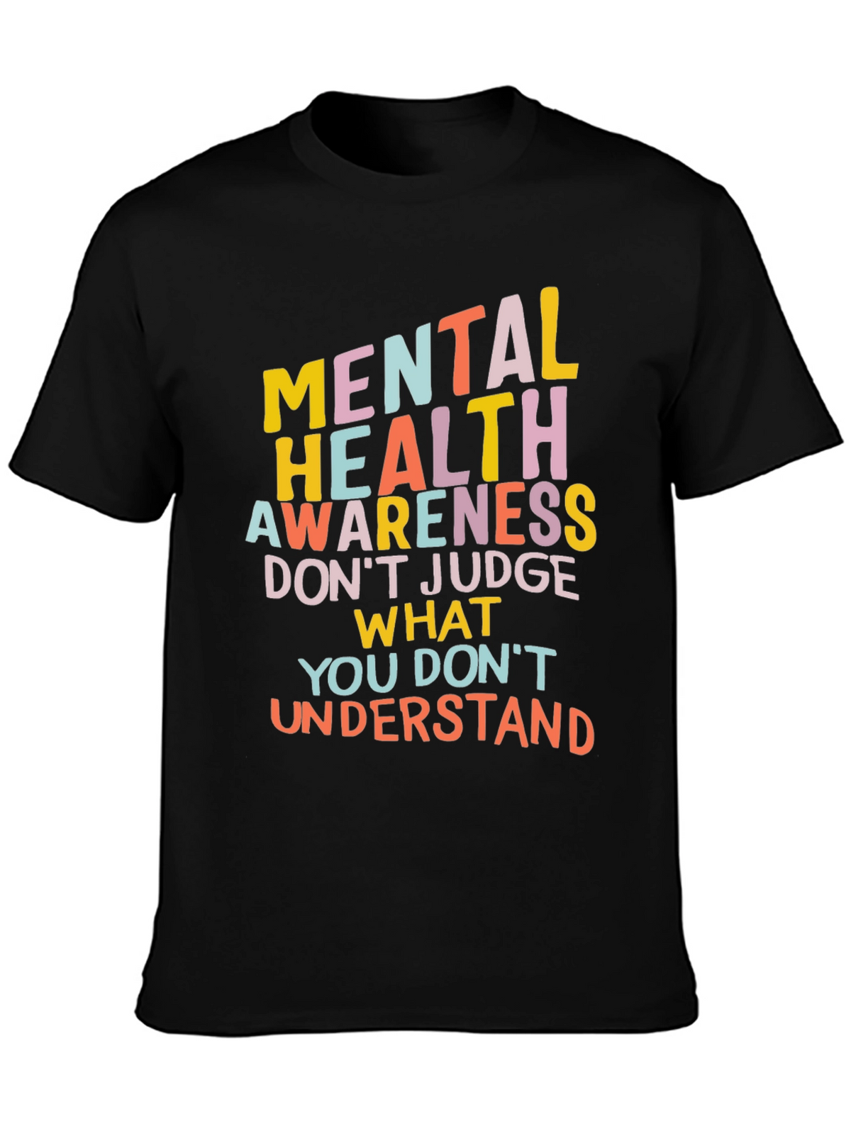 Mental Health Awareness Graphic T-Shirt