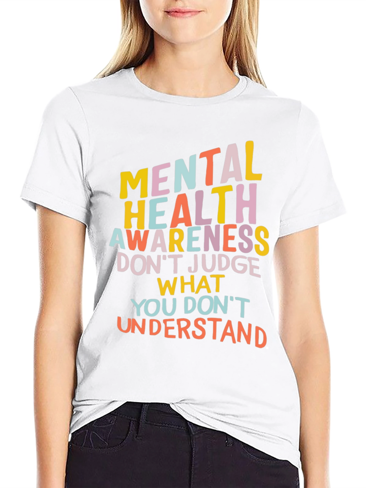 Mental Health Awareness Graphic T-Shirt