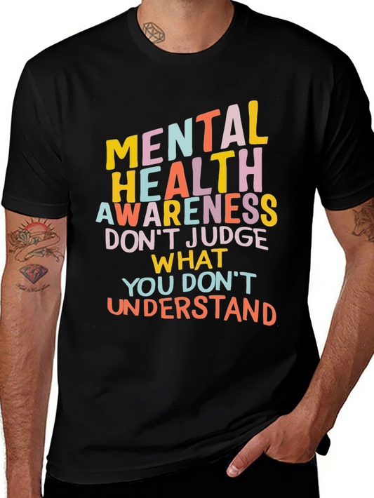 Mental Health Awareness Graphic T-Shirt