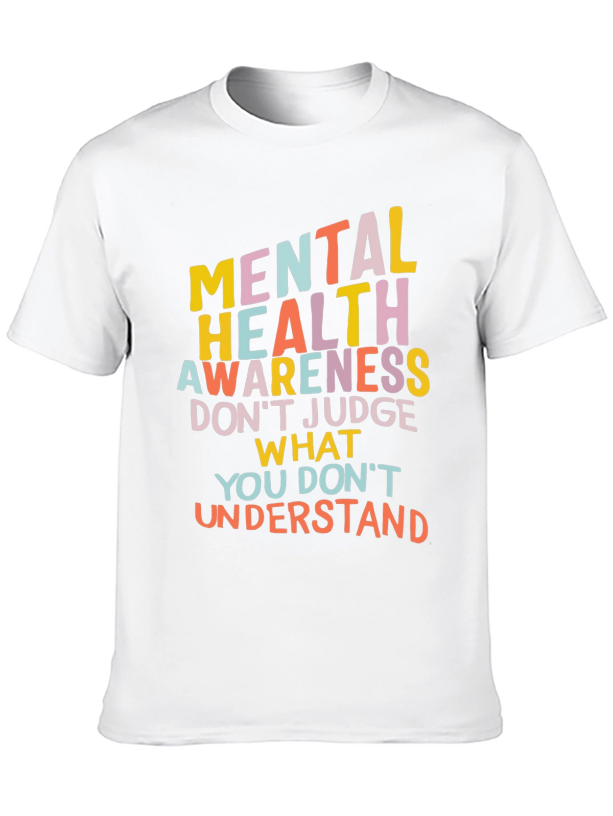 Mental Health Awareness Graphic T-Shirt