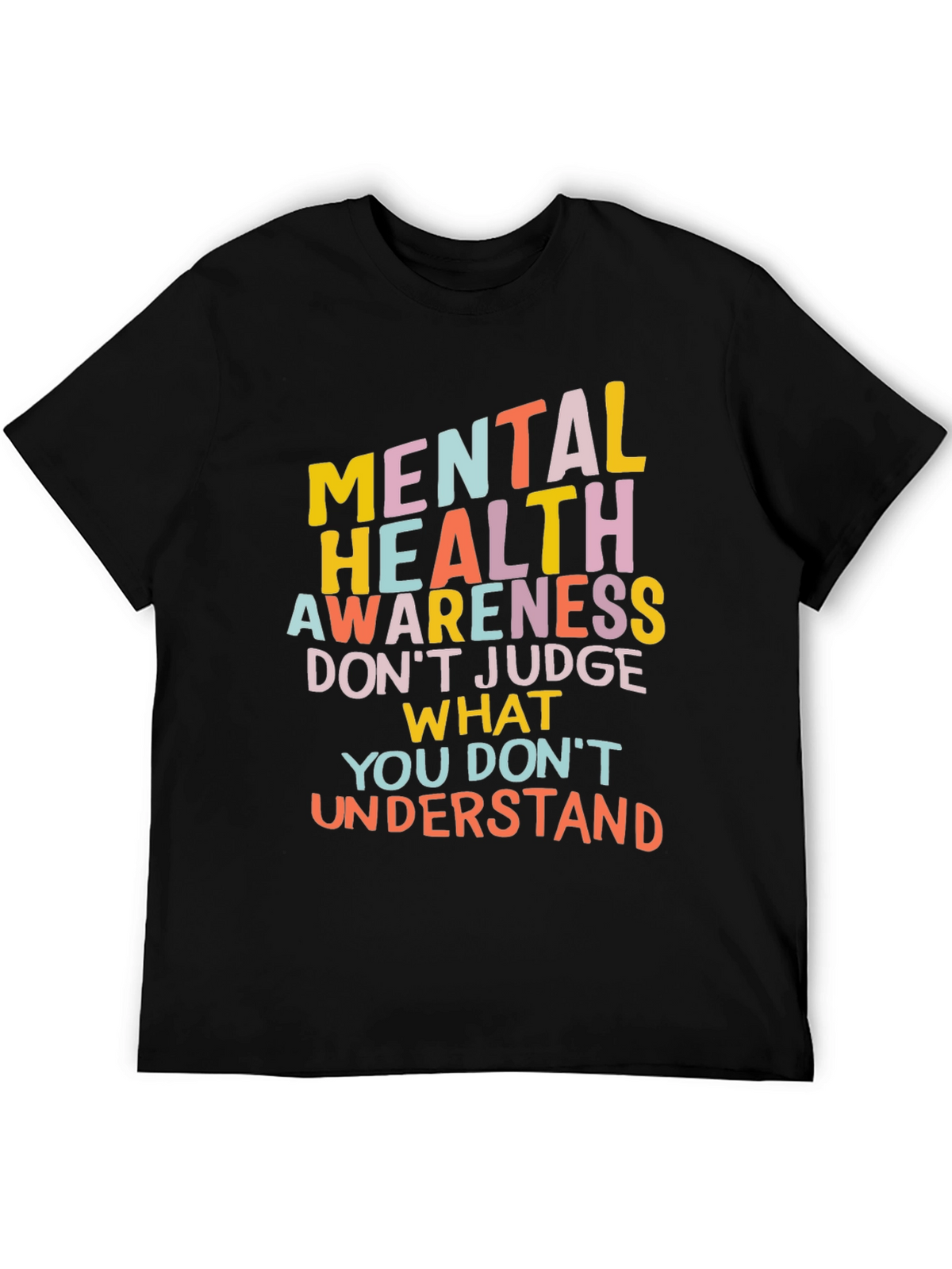 Mental Health Awareness Graphic T-Shirt