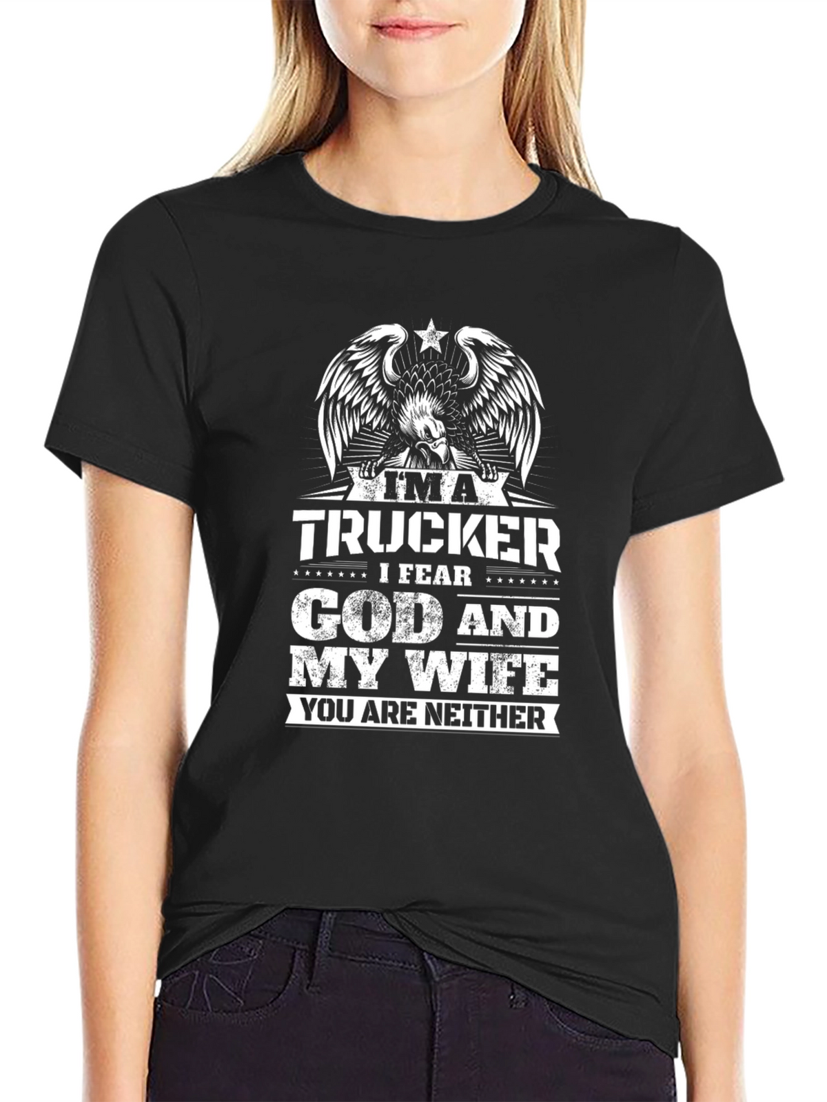Im a Trucker Graphic T-Shirt