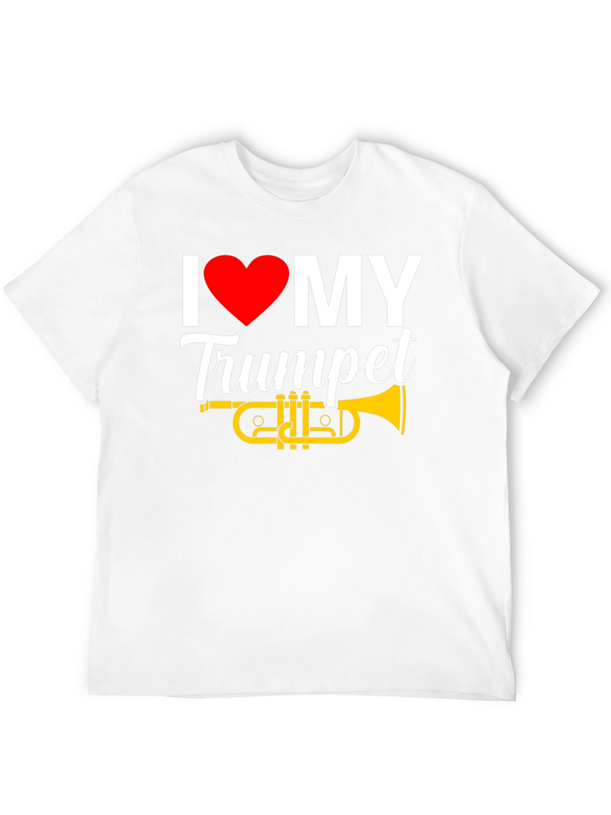 I Love My Trumpet Graphic T-Shirt