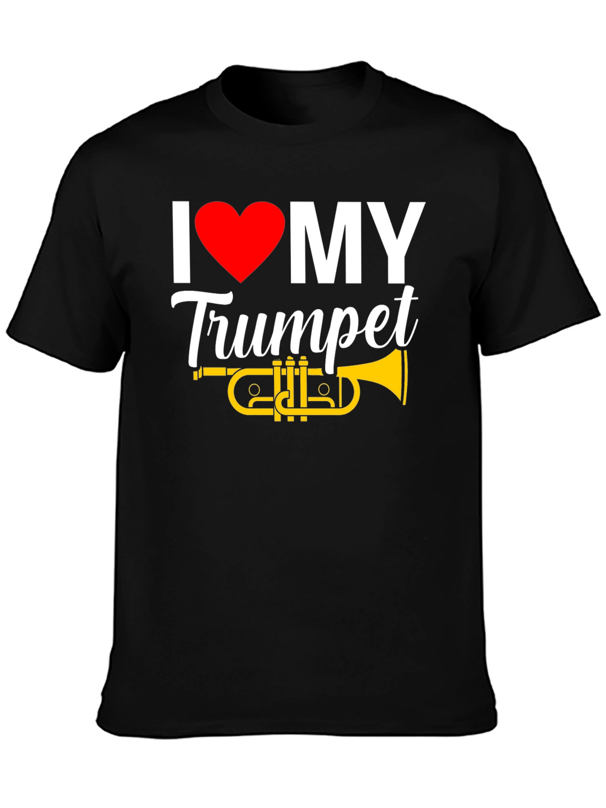 I Love My Trumpet Graphic T-Shirt