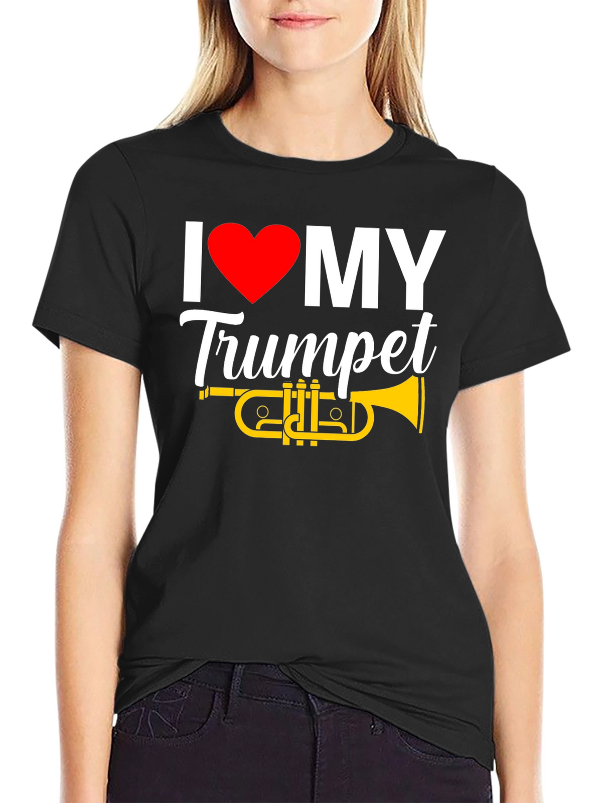 I Love My Trumpet Graphic T-Shirt
