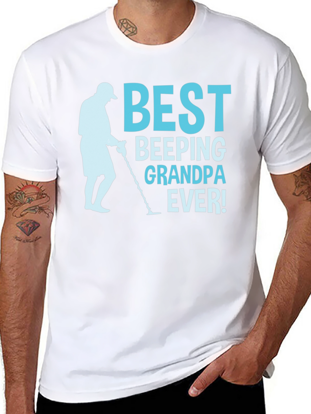 Best Beeping Grandpa Ever T-Shirt