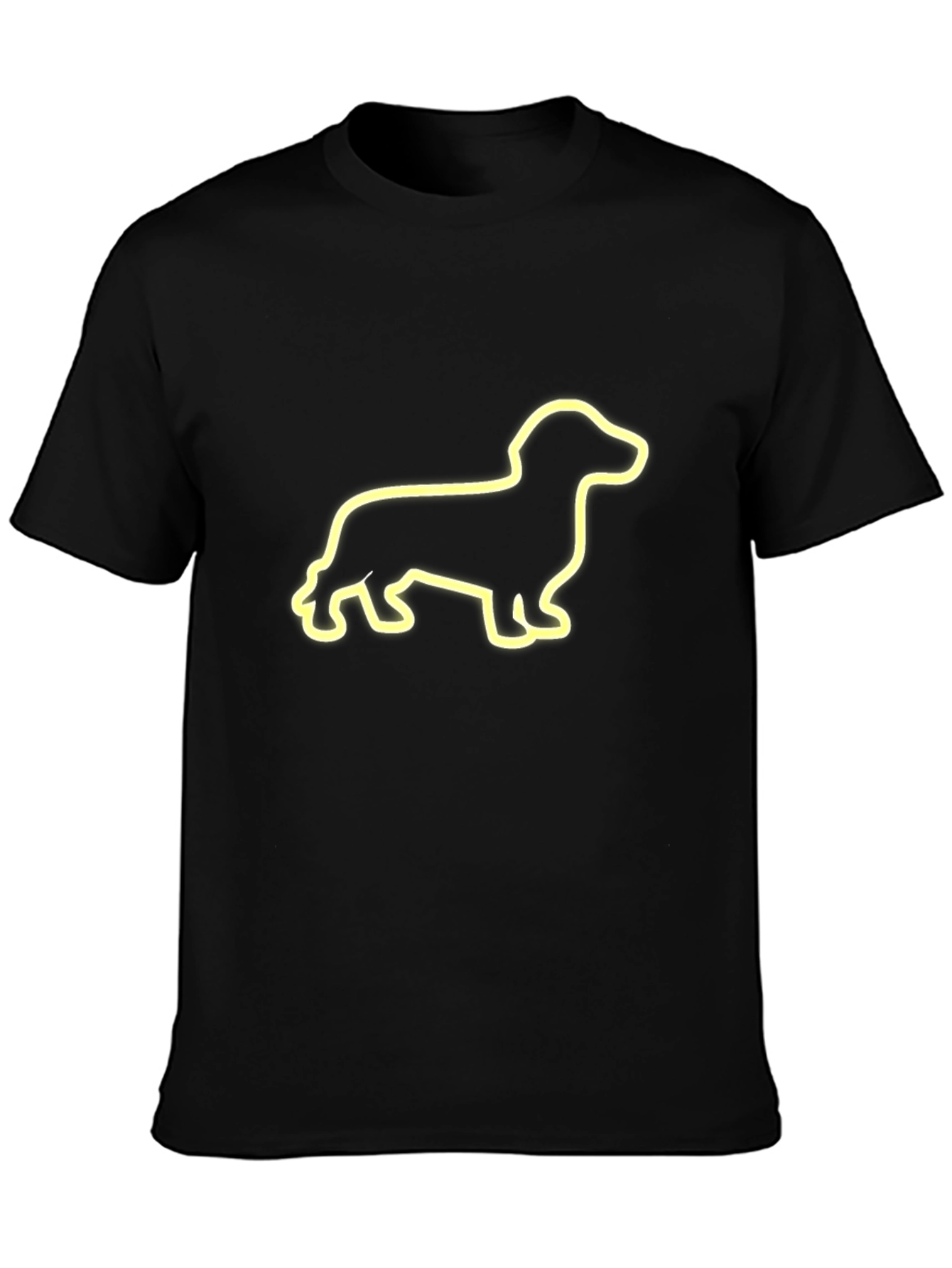 Dachshund Dog Silhouette T-Shirt