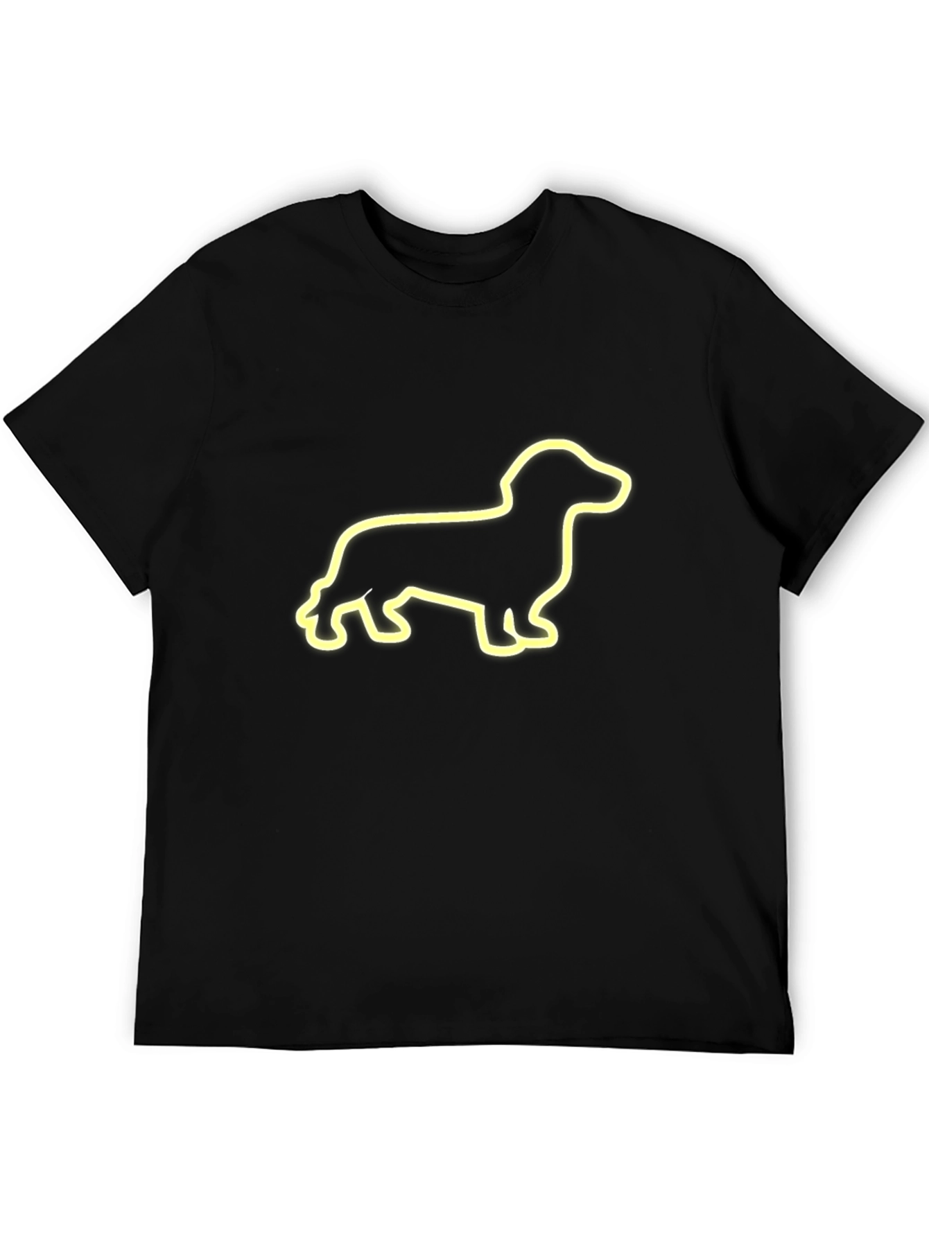 Dachshund Dog Silhouette T-Shirt