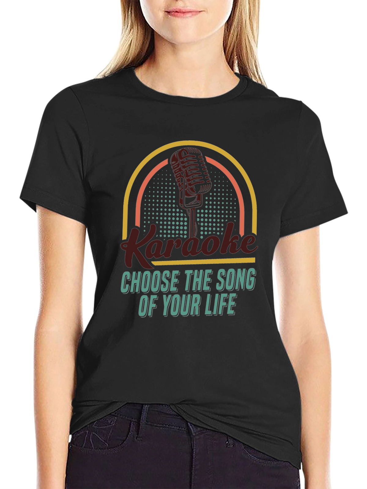 Karaoke T-Shirt - Choose the Song of Your Life