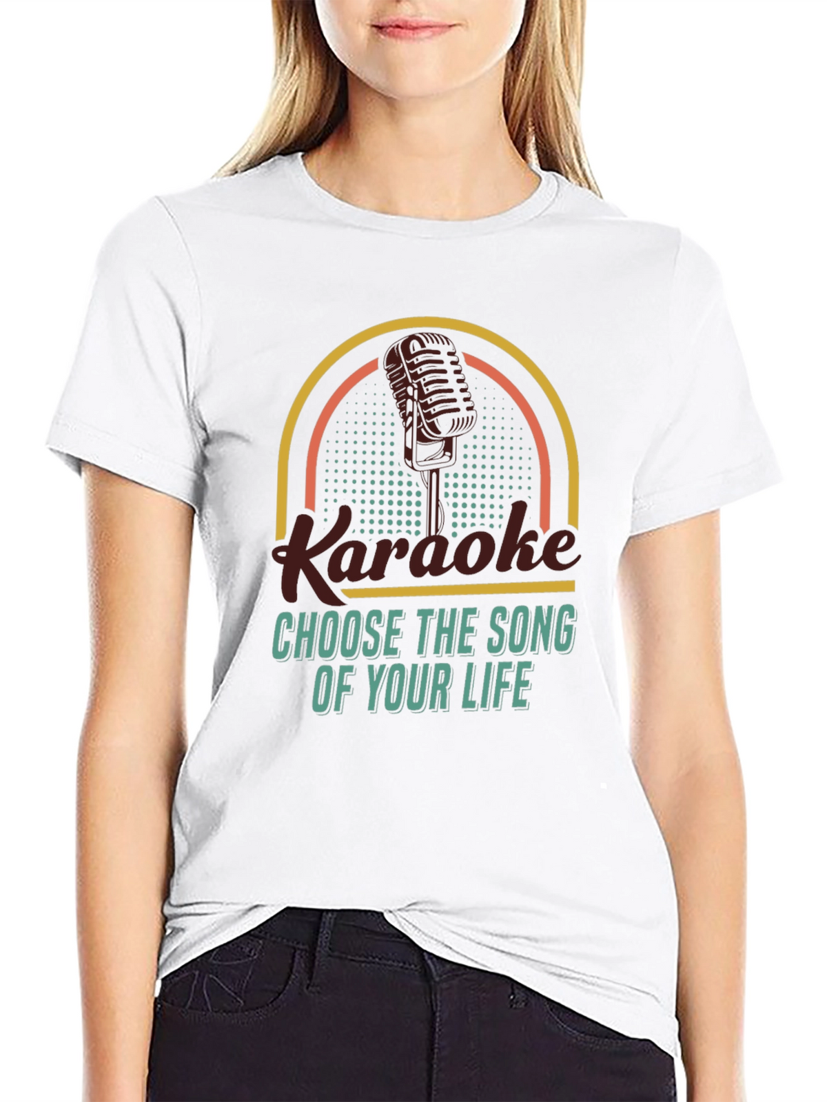 Karaoke T-Shirt - Choose the Song of Your Life
