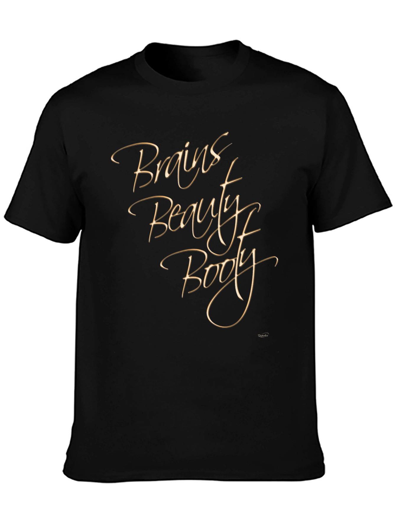 Brains Beauty Booty Graphic Tee