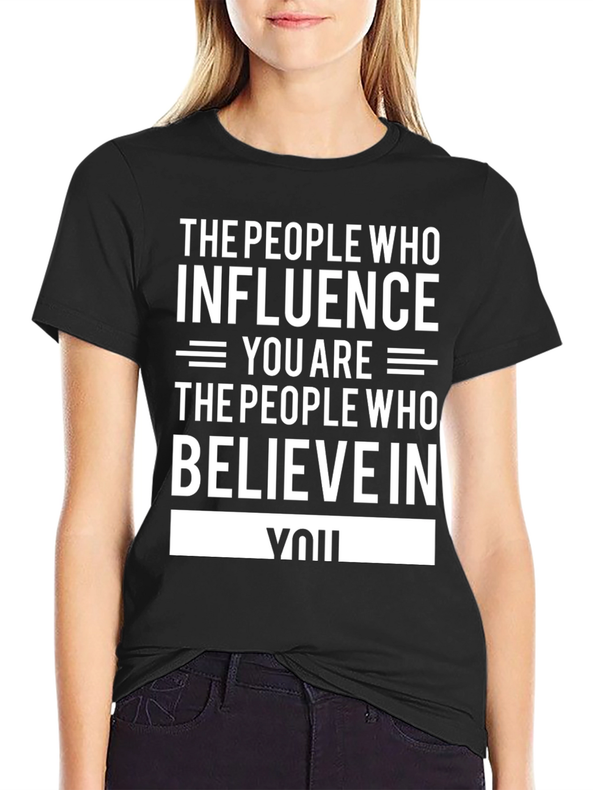 Inspirational Graphic Tee - Believe In You