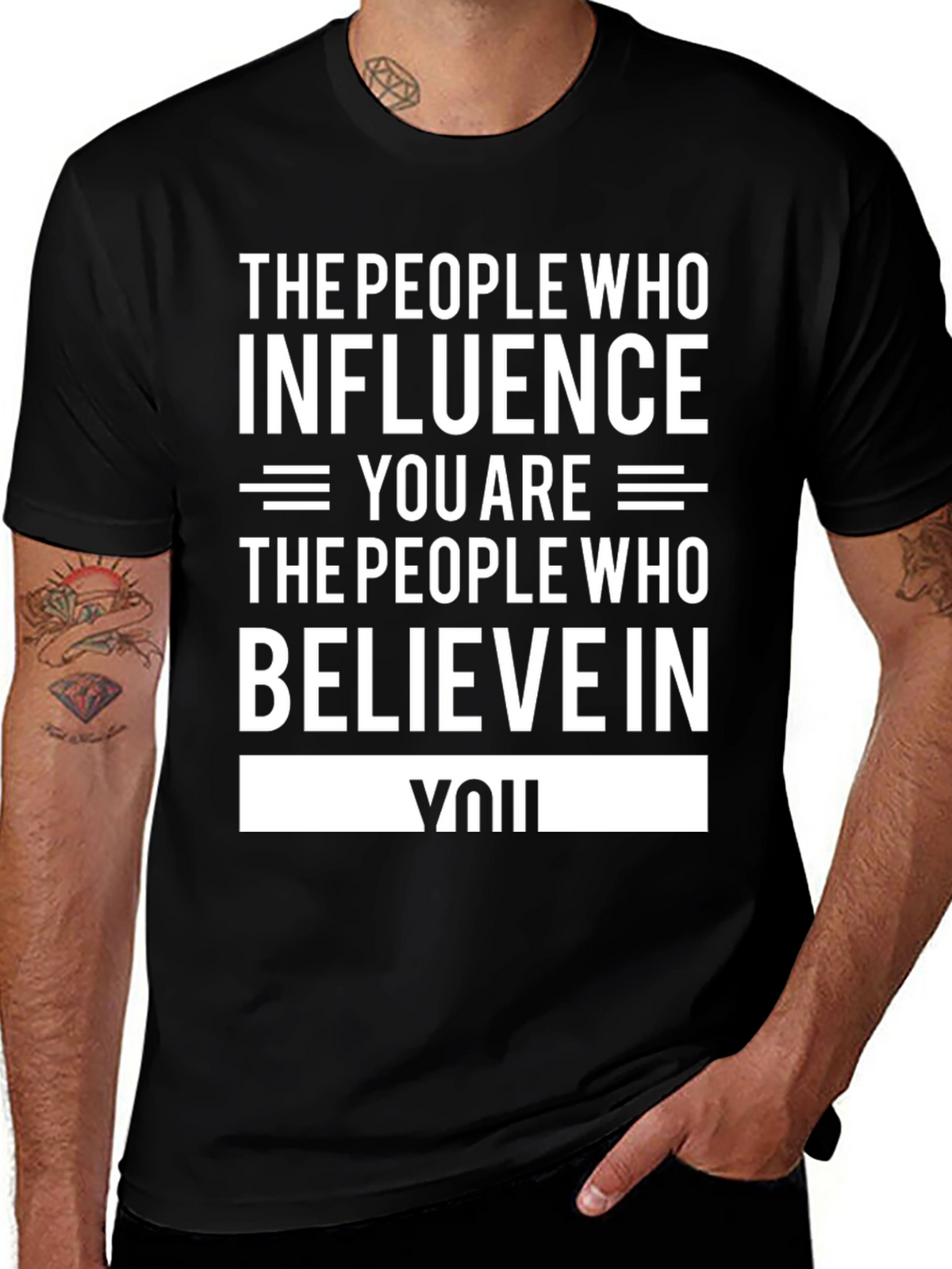 Inspirational Graphic Tee - Believe In You