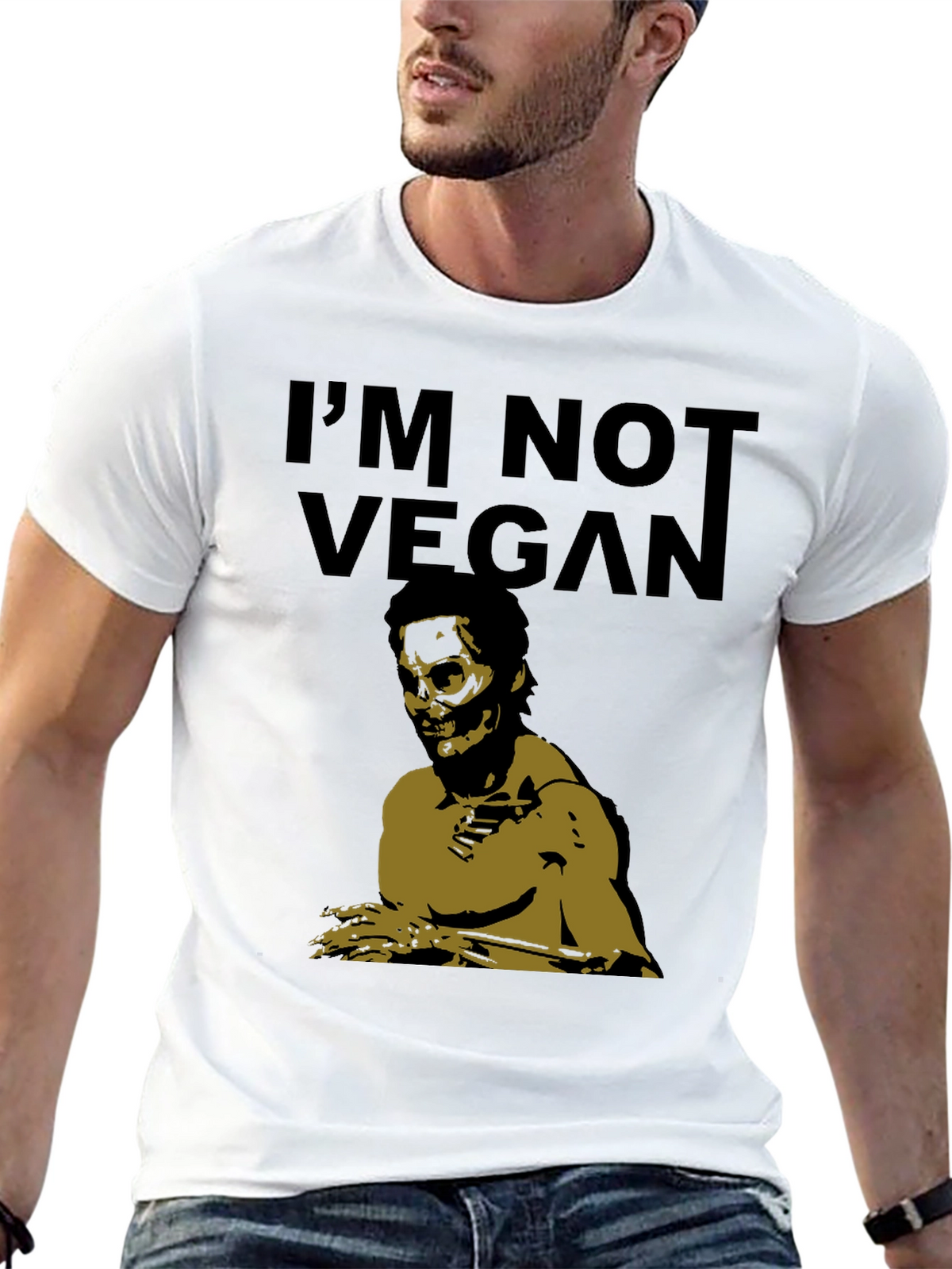 Im Not Vegan Zombie T-Shirt