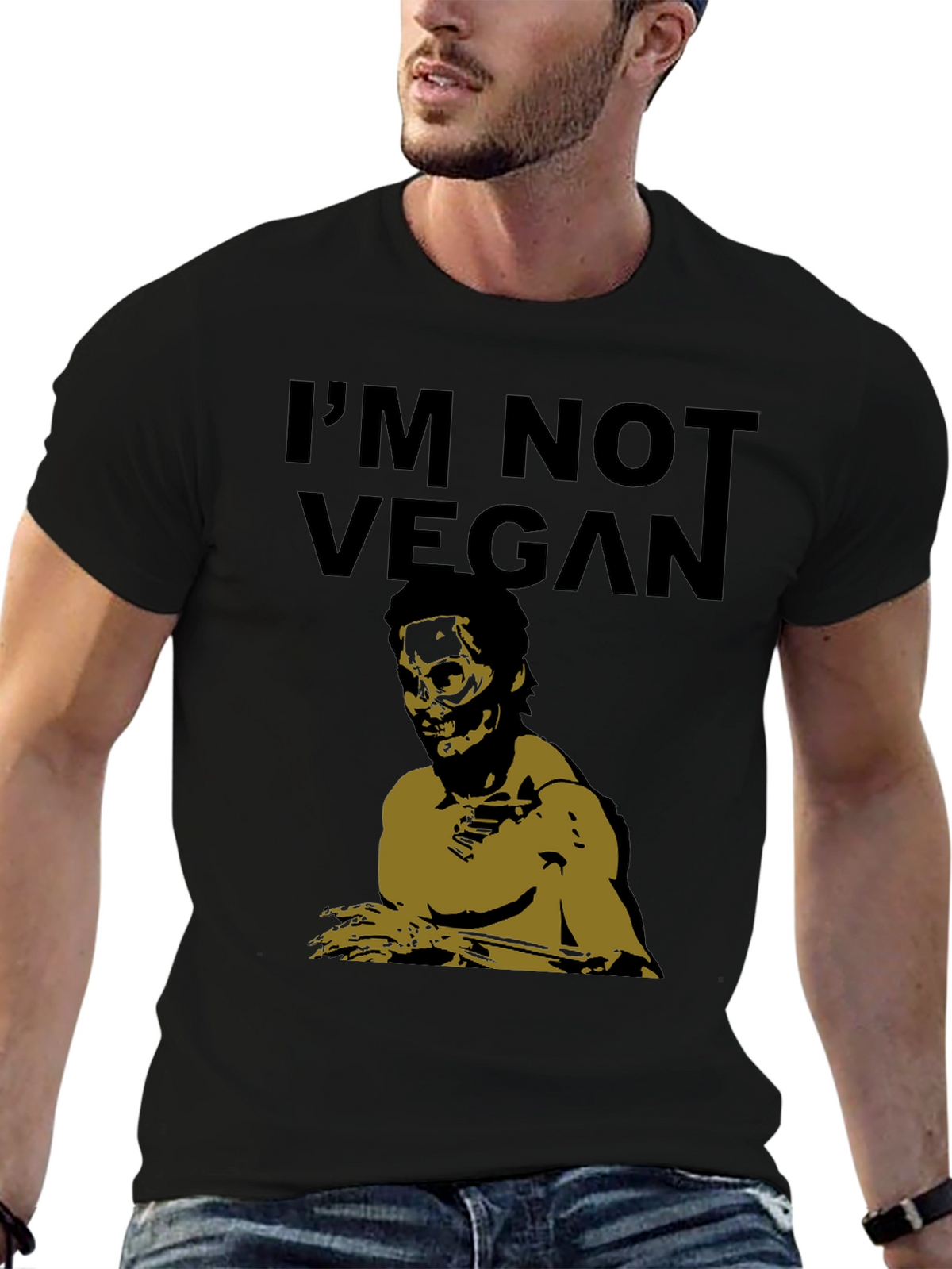 Im Not Vegan Zombie T-Shirt