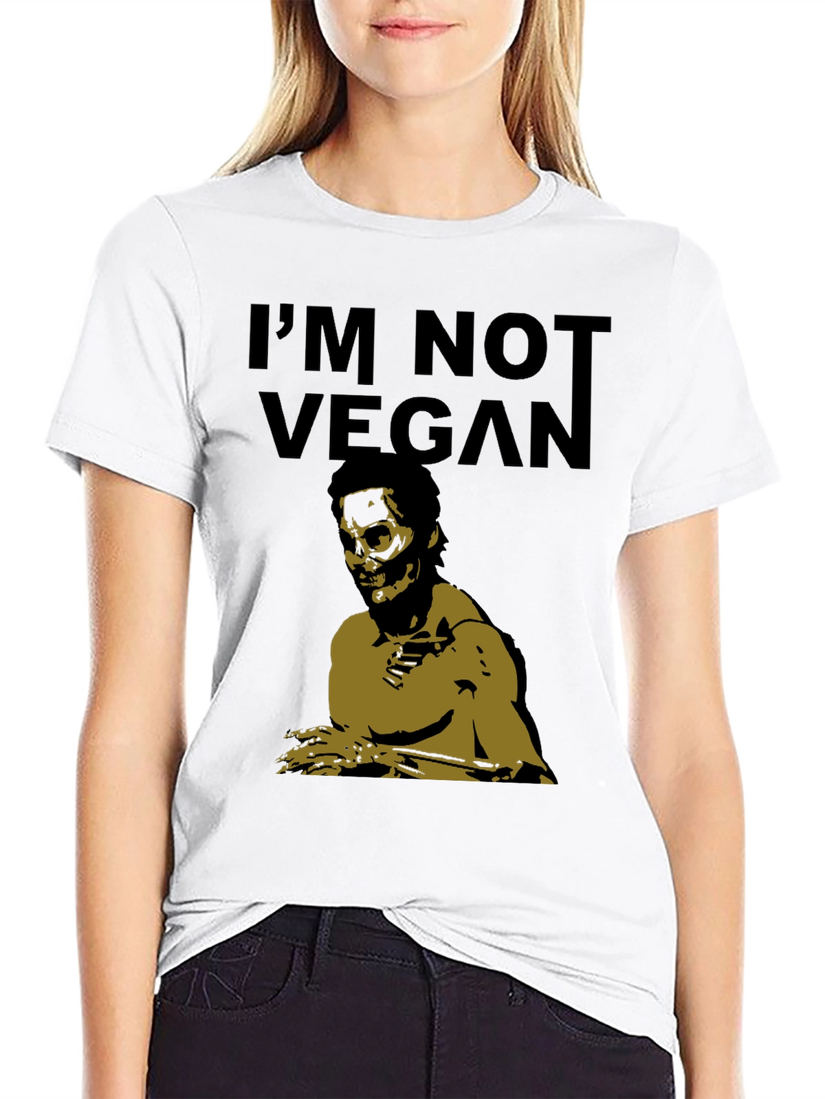 Im Not Vegan Zombie T-Shirt