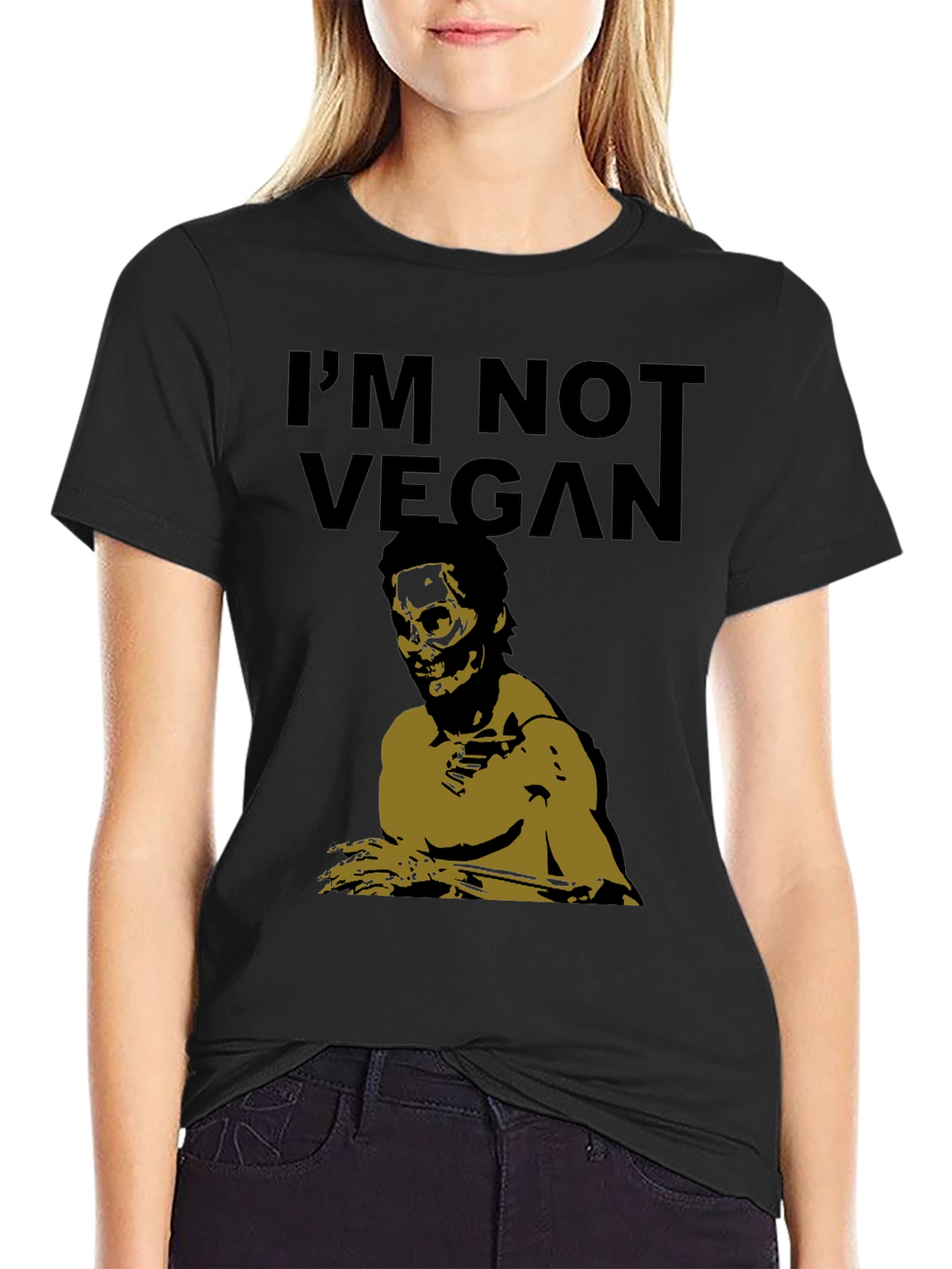 Im Not Vegan Zombie T-Shirt