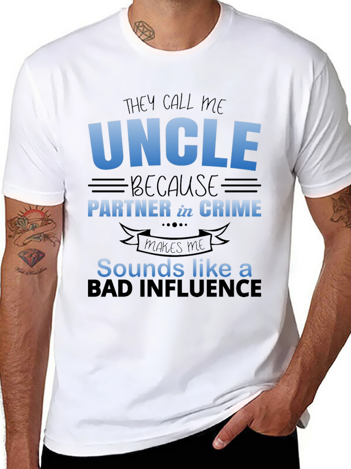 They Call Me Uncle Graphic T-Shirt