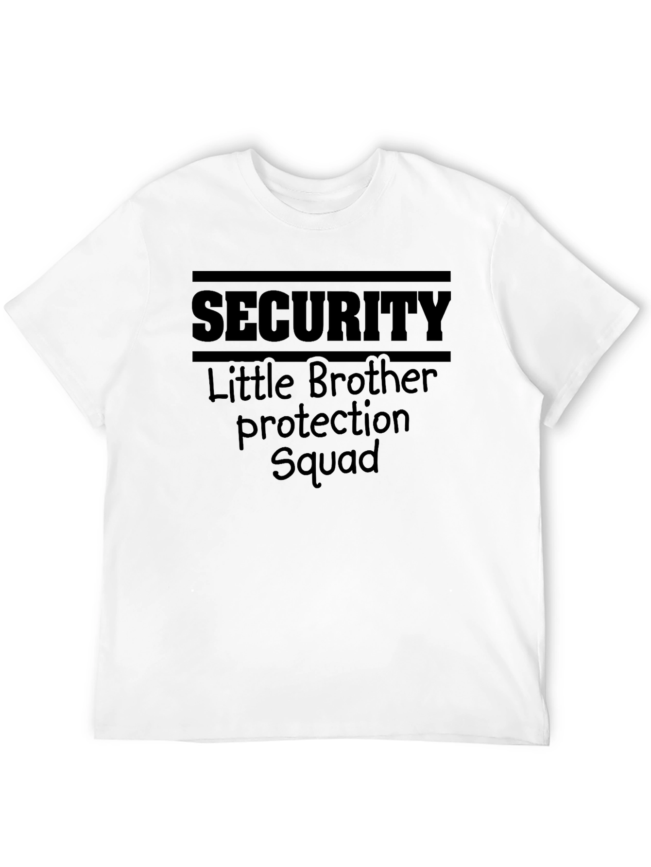 Security Little Brother Protection Squad T-Shirt