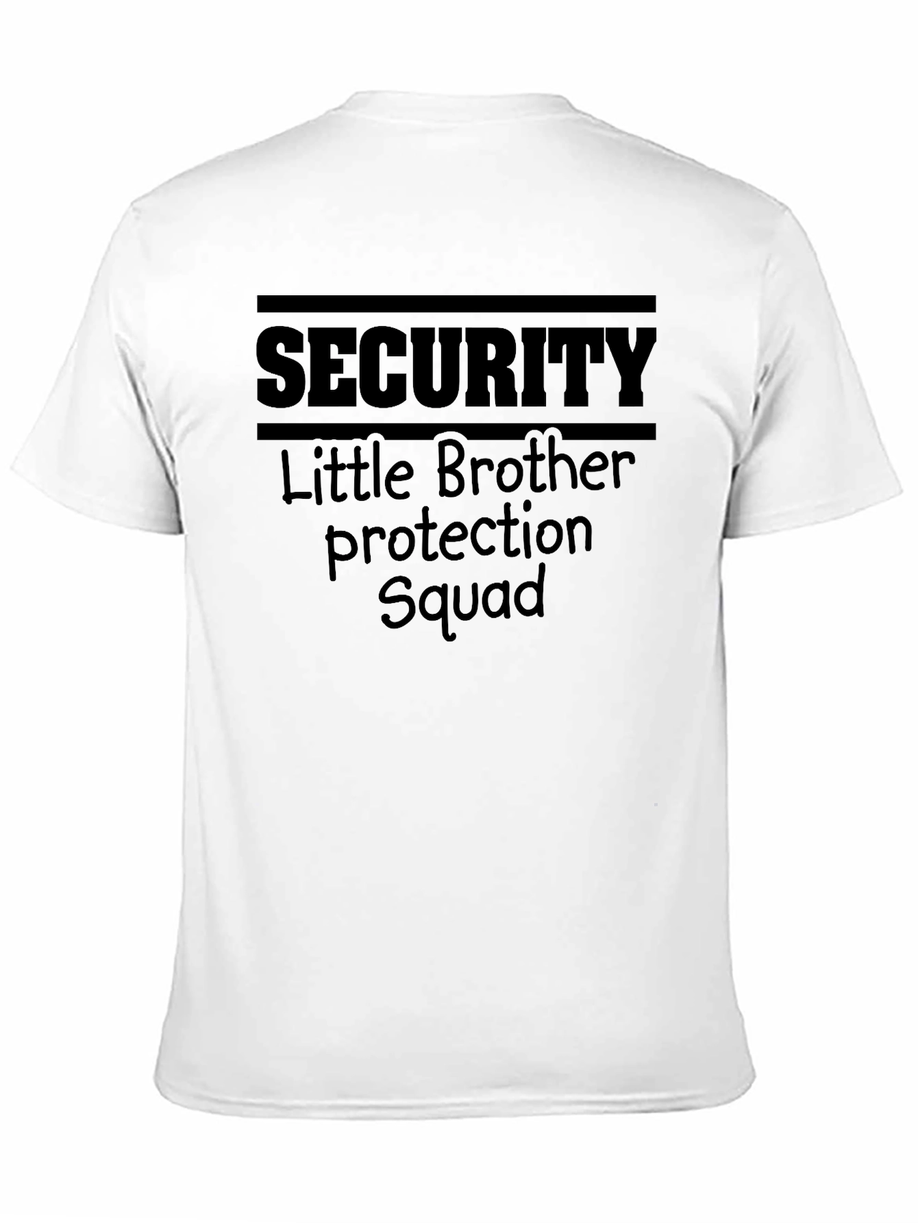 Security Little Brother Protection Squad T-Shirt