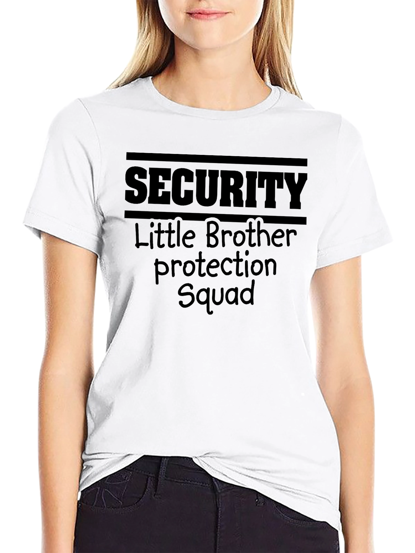 Security Little Brother Protection Squad T-Shirt