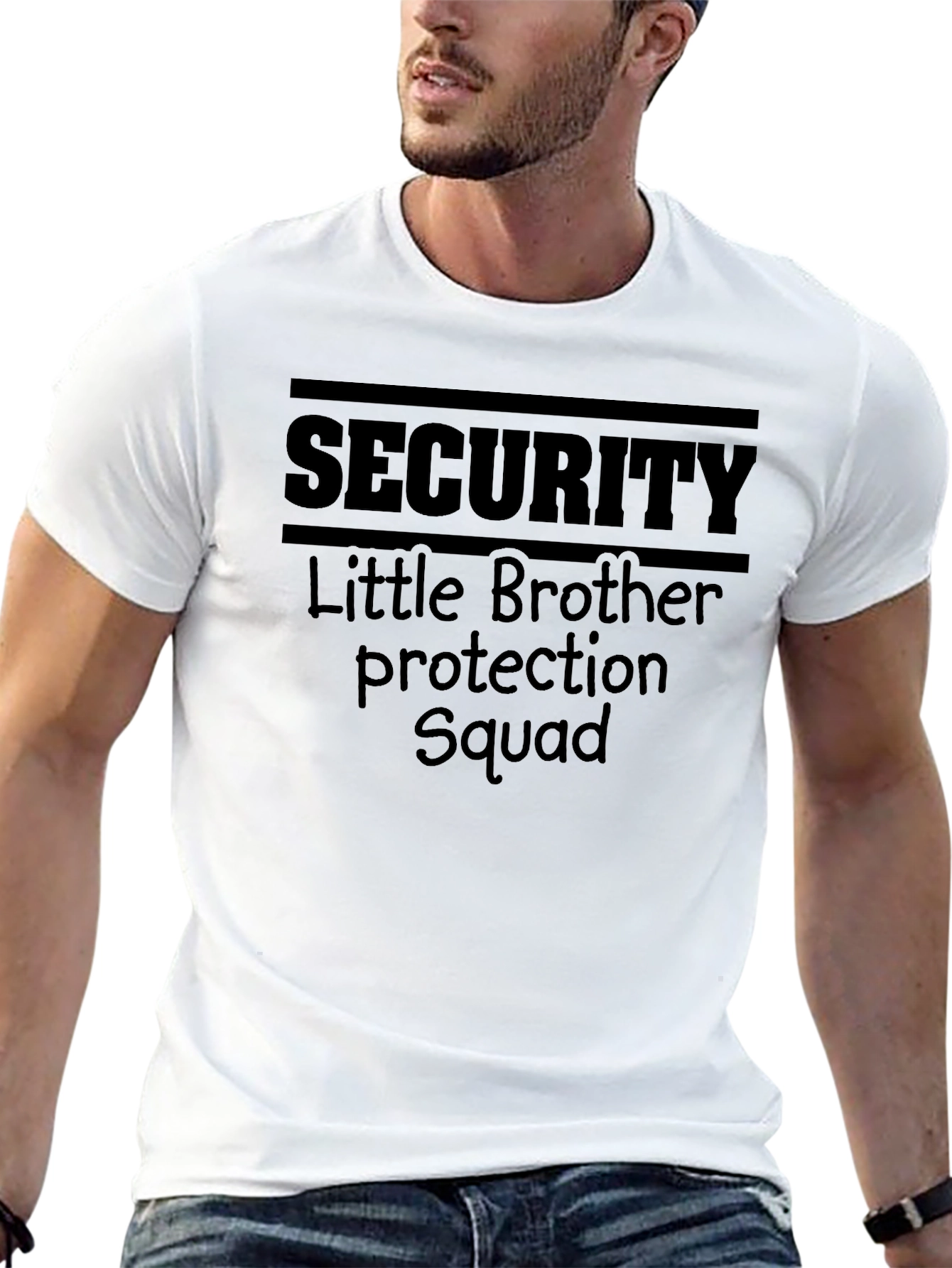 Security Little Brother Protection Squad T-Shirt