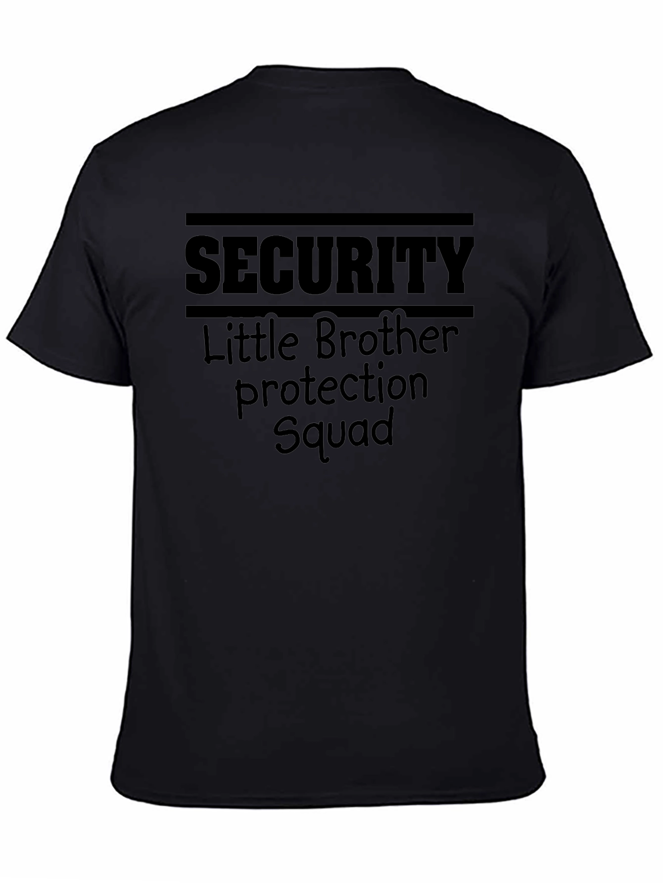 Security Little Brother Protection Squad T-Shirt