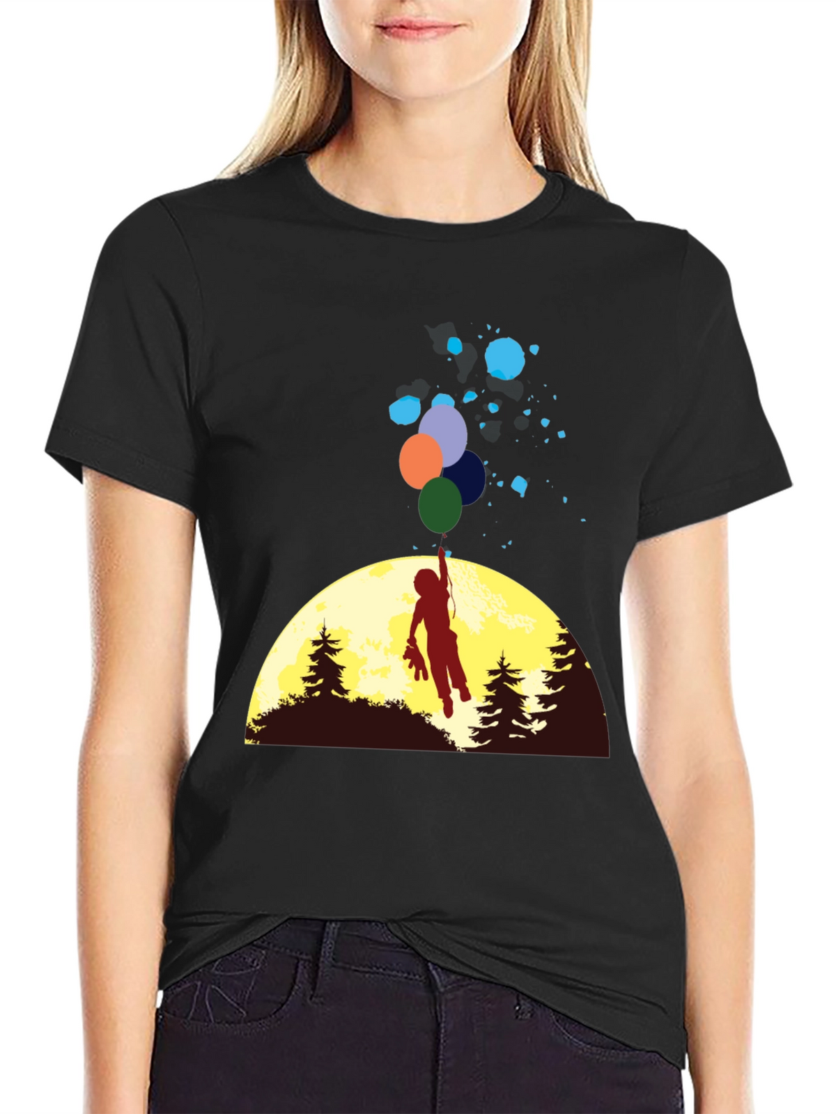 Silhouette Balloon T-Shirt